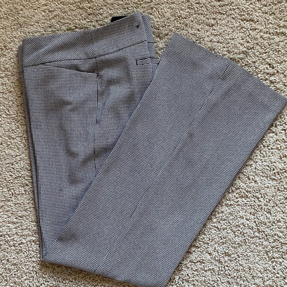 Low Rise Plaid Barely Boot Editor Pant (LONG)